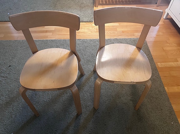 Alvar Aalto, Artek 69 tuolit (2kpl)