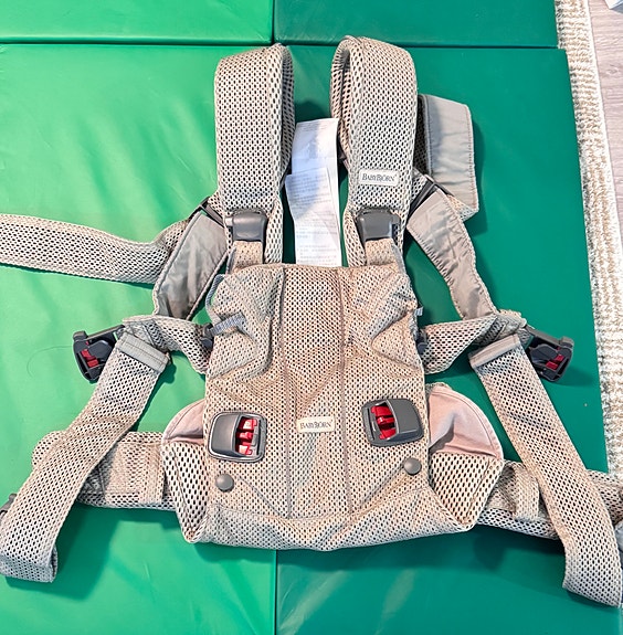BabyBjörn One Air kantoreppu mesh harmaa
