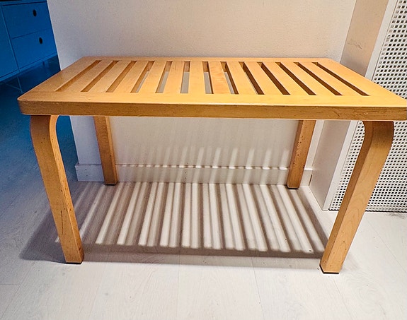 Artek Alvar Aalto puinen penkki / pöytä