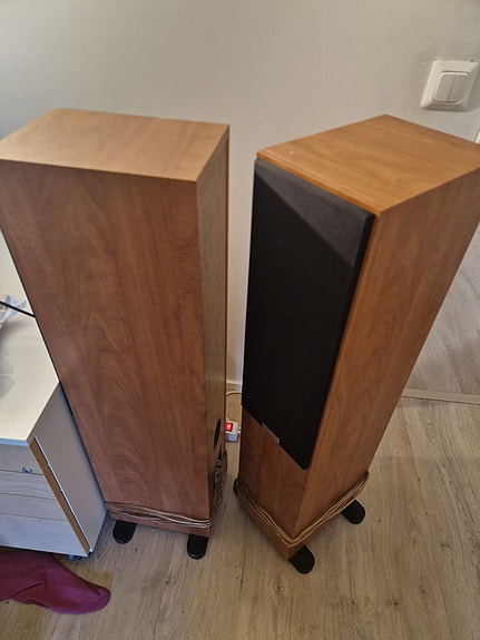 Tannoy Mercury V4i lattiakaiuttimet puuviilu