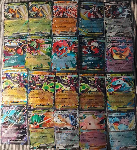 Pokemon ex-kortteja (21kpl)