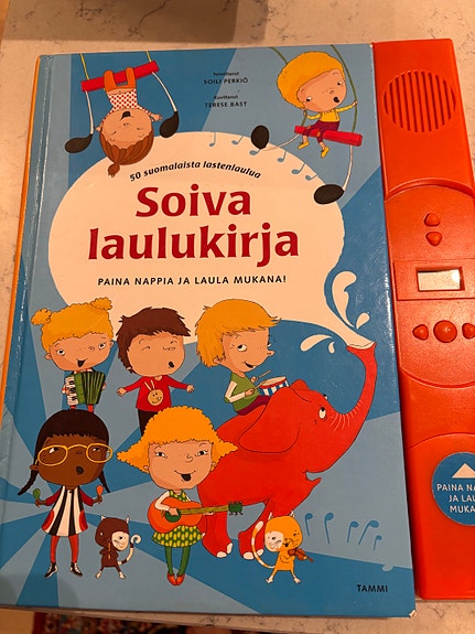 Soiva laulukirja lasten äänikirja