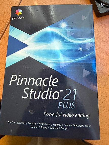 Pinnacle Studio 21 Plus videonmuokkausohjelma