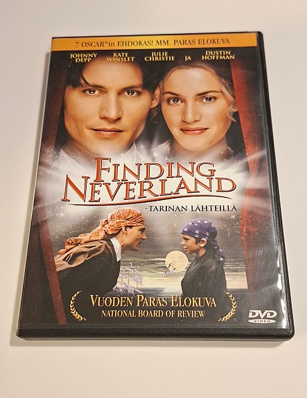 Finding Neverland DVD-elokuva