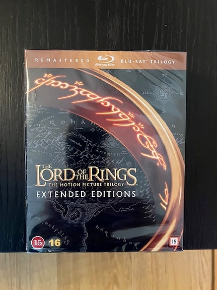 Taru Sormusten Herrasta Trilogy Extended Edition (uusi)