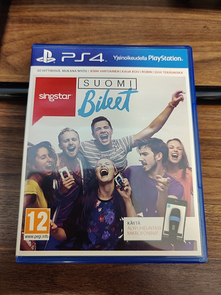 SingStar SuomiBileet PS4 peli