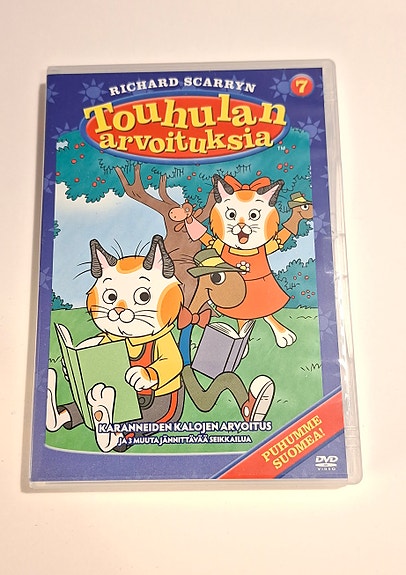 Touhulan arvoituksia DVD lastenelokuva suomeksi puhuttu