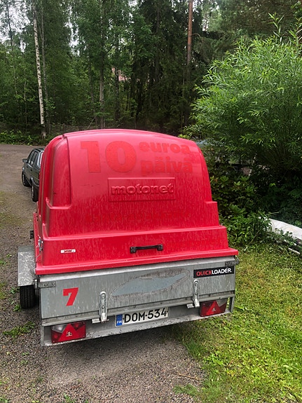 Kippaava 330 pitkä peräkärry