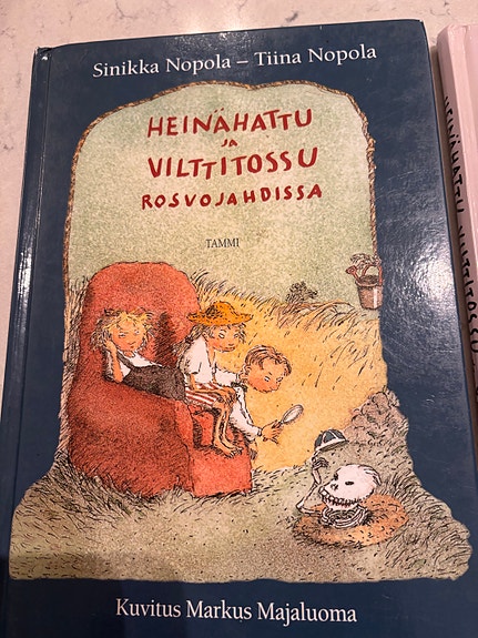 Heinähattu ja Vilttitossu -kirjat 2 kpl, Tammi
