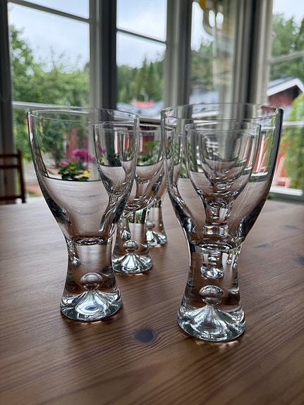 Iittala Tapio punaviinilasit