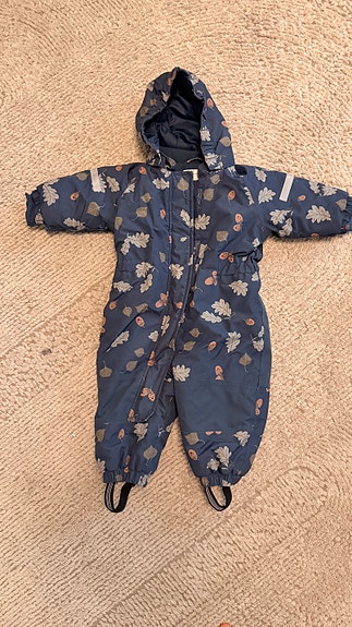 Lindex haalari koko 80 sininen unisex