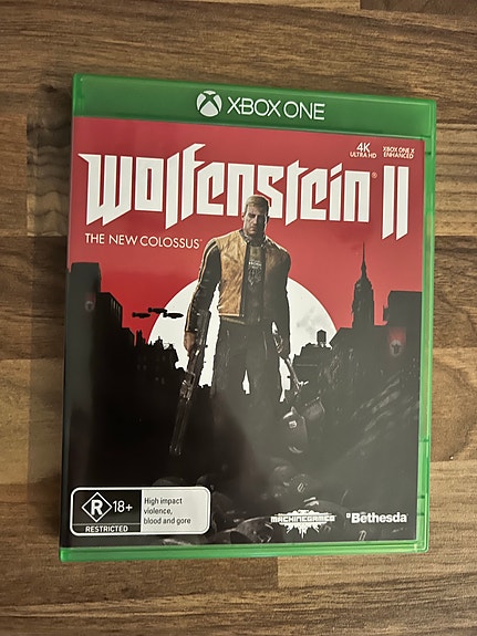 Wolfenstein II The New Colossus Xbox One peli