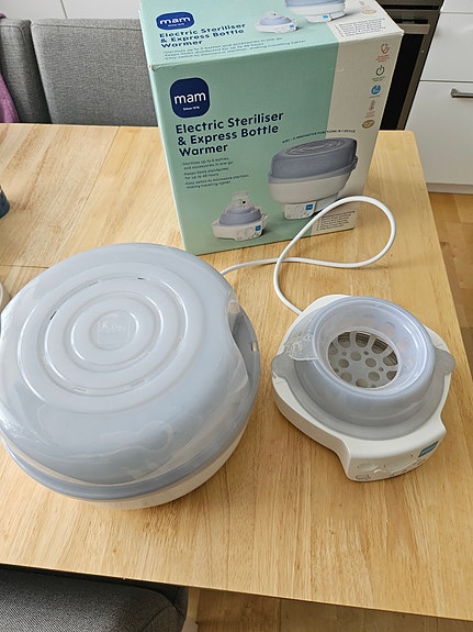 Tuttipullon steriloija ja lämmitin (MAM 6-in-1)