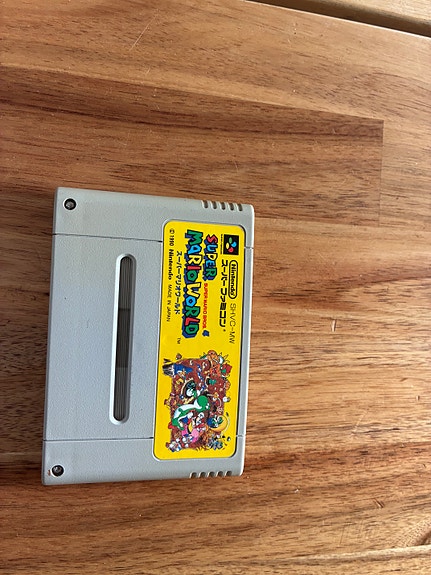 Super mario world peli (Super famicom)
