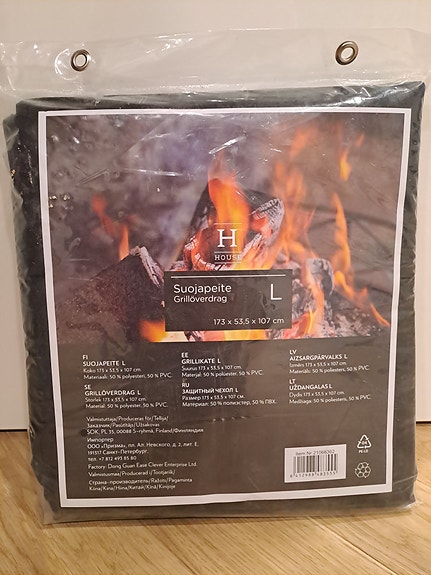 Uusi grillin suojapeite koko L