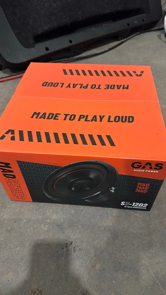 GAS MAD S3-12D2 12" subwoofer