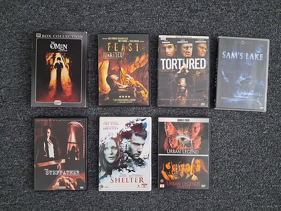 Kauhu DVD setti