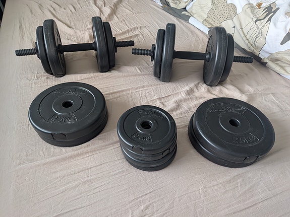 Säädettävät käsipainot 28kg