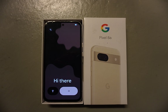 Google Pixel 8a 128 Gt – akku 91 %, alkuperäispakkaus, näytönsuoja