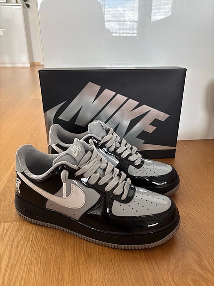Nike Air Force 1 Low Syna Central Cee Black White Smoke Grey