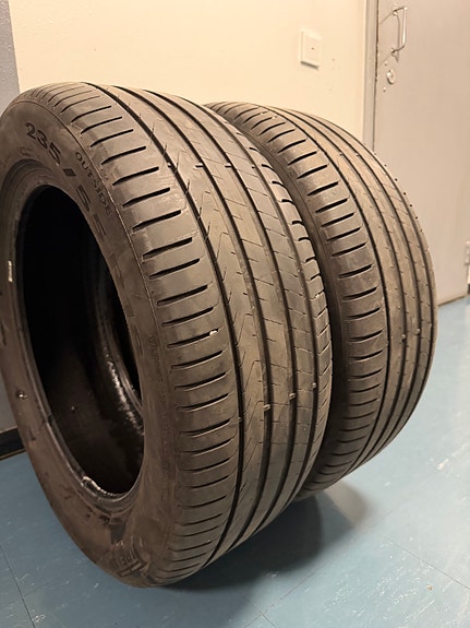 Kesärenkaat 235/55 R18 pari