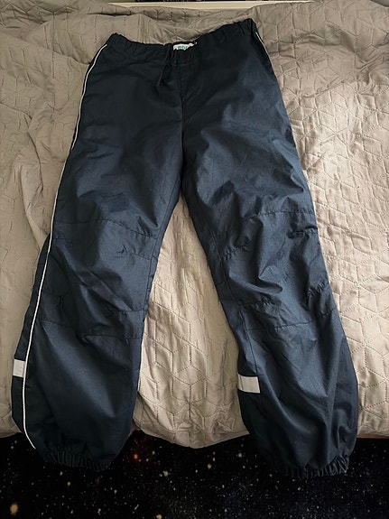 Bogi lasten kuorihousut koko 140 musta unisex