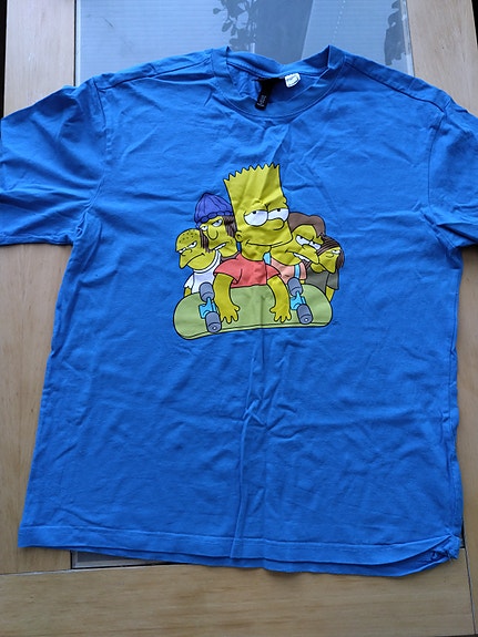 T-paita Bart Simpson kuvalla