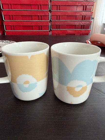 Marimekko Oiva Suuri Unikko kahvikuppi