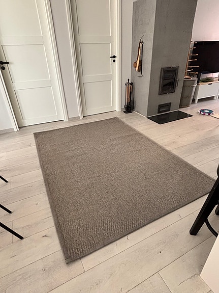 VM Carpet Esmeralda harmaa villamatto 160x230cm
