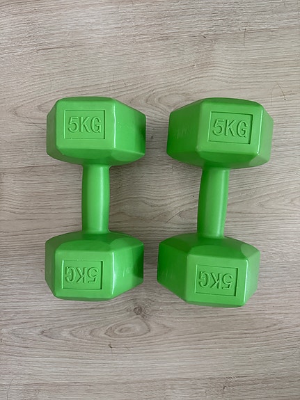 5kg käsipainot