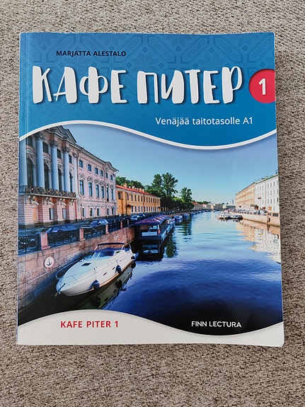 Uudistettu Kafe Piter 1 venäjän oppikirja A1-tasolle