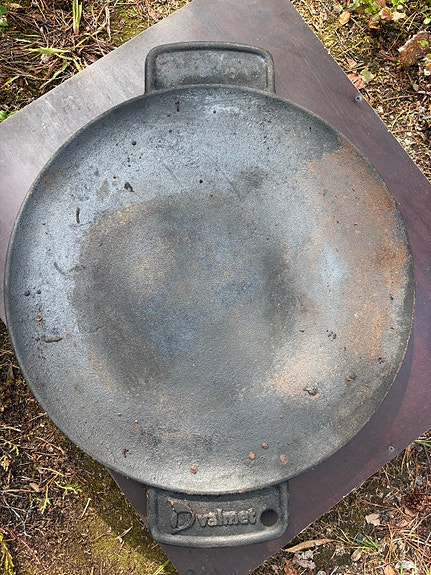 Valmet valurautainen muurikka pannu