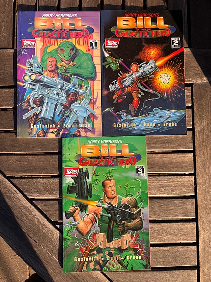Bill The Galactic Hero osat #1 - 3 / 3 - Topps Comics 1994