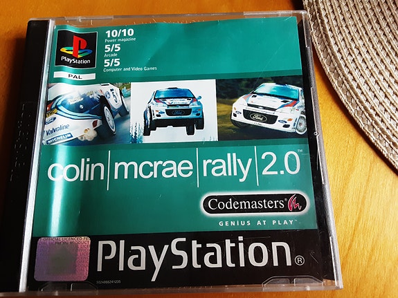 PlayStation Colin McRae Rally 2.0 peli