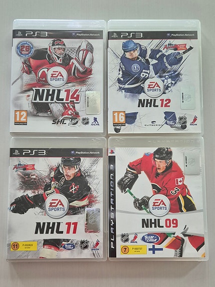 PlayStation 3 NHL-pelipaketti (NHL 09, 11, 12, 14)