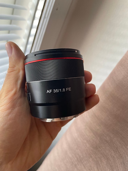 Sony Samyang AF 35mm f1.8 FE objektiivi