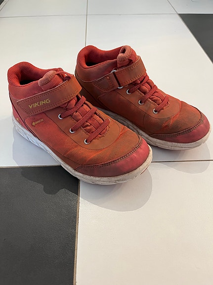 Viking Gore-Tex lasten tennarit koko 35 oranssi unisex