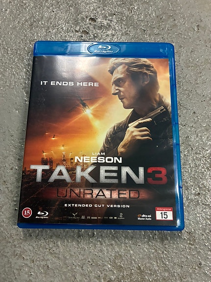 Taken 3 blu ray