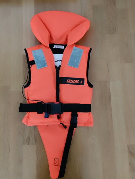 Lalizas 100N lasten pelastusliivi 15–30 kg oranssi
