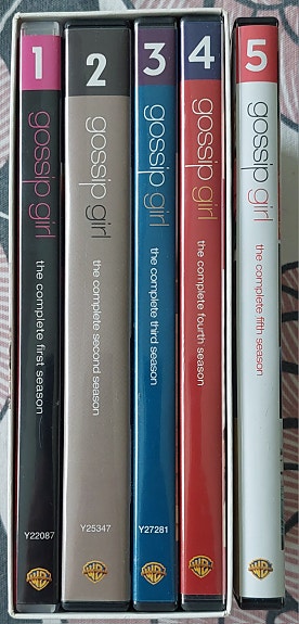 Gossip Girl dvd-boksi kaudet 1–5