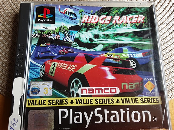 PlayStation Ridge Racer peli