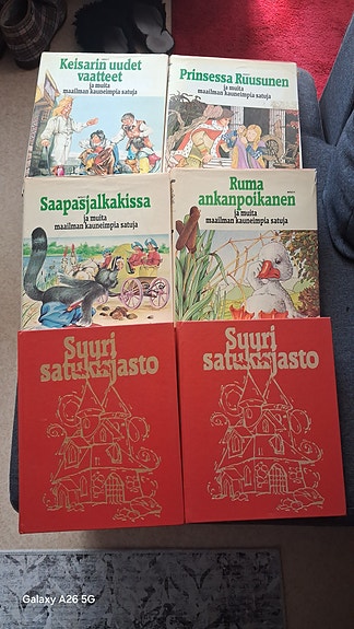 suuri satukirjasto kirjat 1-6
