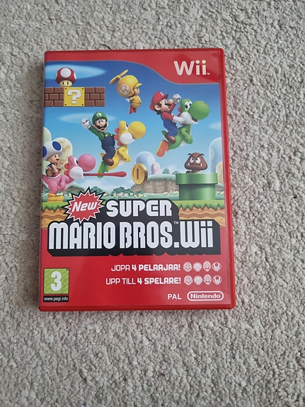 Nintendo Wii New Super Mario Bros. Wii -peli