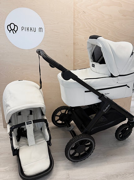 Emmaljunga Sento Max Outdoor White Leatherette vm.2025-2026