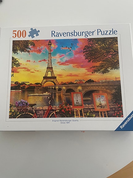 Eiffel-torni palapeli Ravensburger 500 palaa