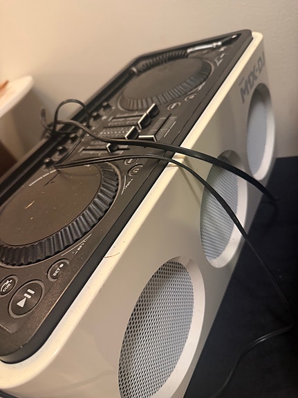Philips M1X-DJ kaiutin ja DJ-mikseri