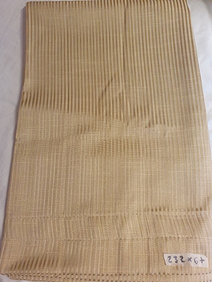 Upeat kullanhohtoiset verhot 232x67cm