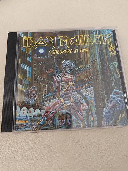 Iron Maiden Somewhere In Time CD-albumi