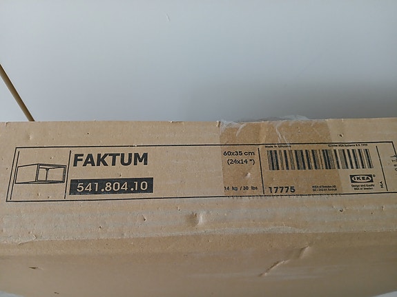 Ikea Faktum ja Abstrakt keittiökaapin ovet