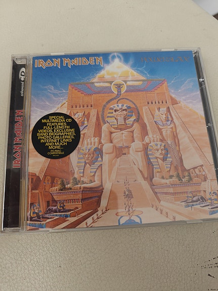 Iron Maiden Powerslave CD-albumi